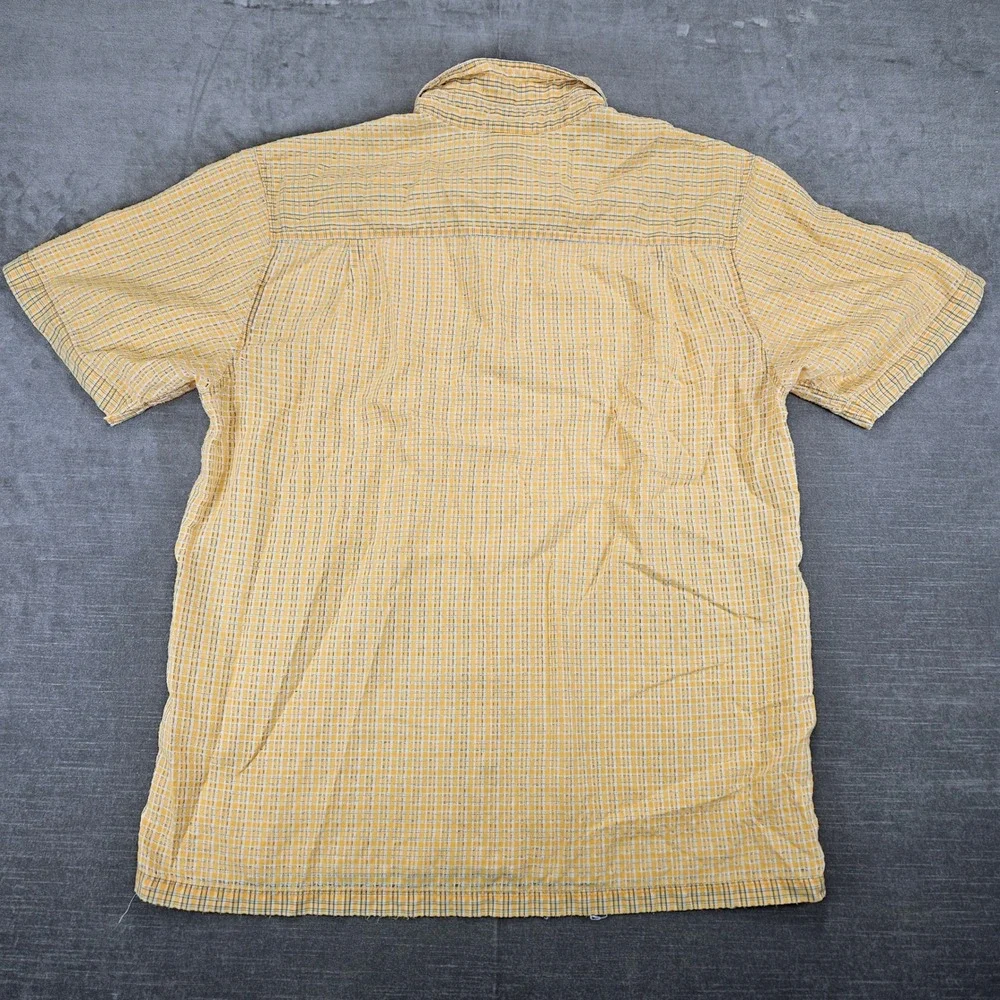 The North Face Shirt Plaid Button Up Short Sleeve Outdoor Vintage‎ Mens Size M